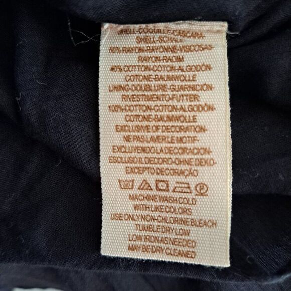 Free People Sunbeam Black Embroidered Off Shoulder Boho Peasant Tunic Dress M - Picture 8 of 9